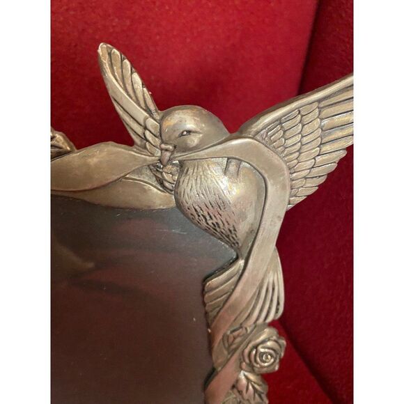 International Silver Company Frame Bird and Rose Motif - Picture 2 of 8